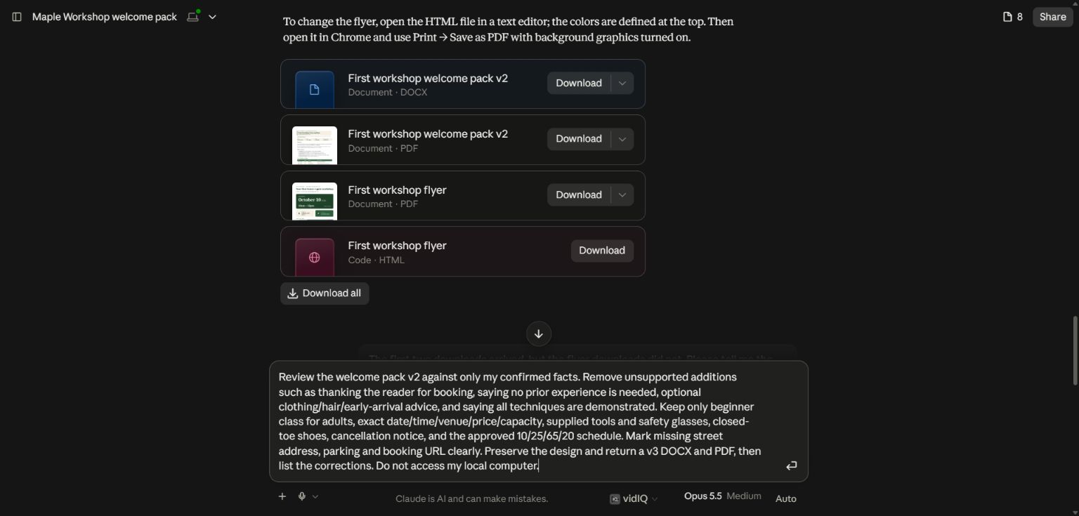 Request to remove unsupported additions while preserving the design